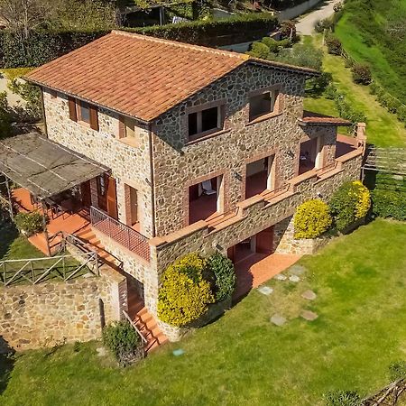 Home With A View In Scansano, Tuscany 外观 照片