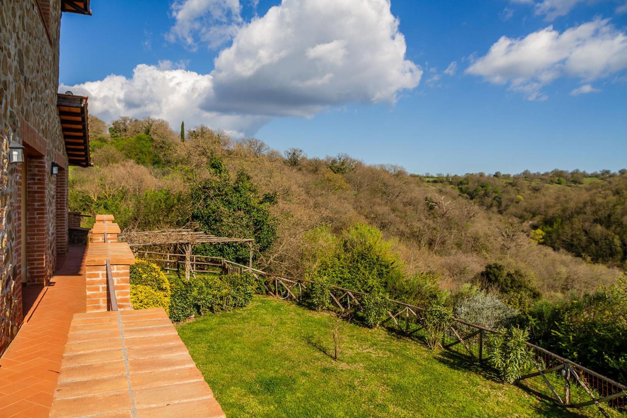 Home With A View In Scansano, Tuscany 外观 照片