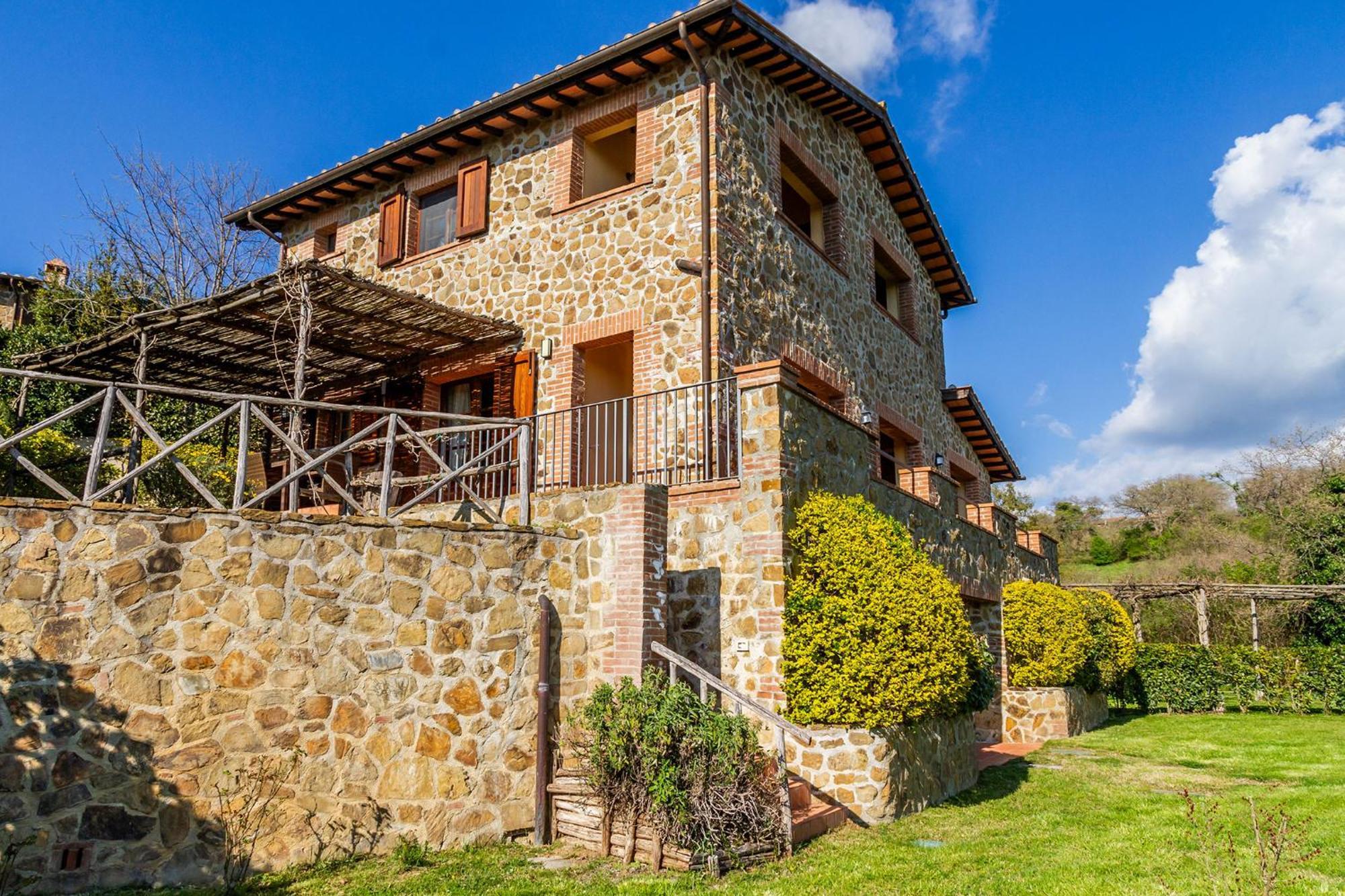 Home With A View In Scansano, Tuscany 外观 照片