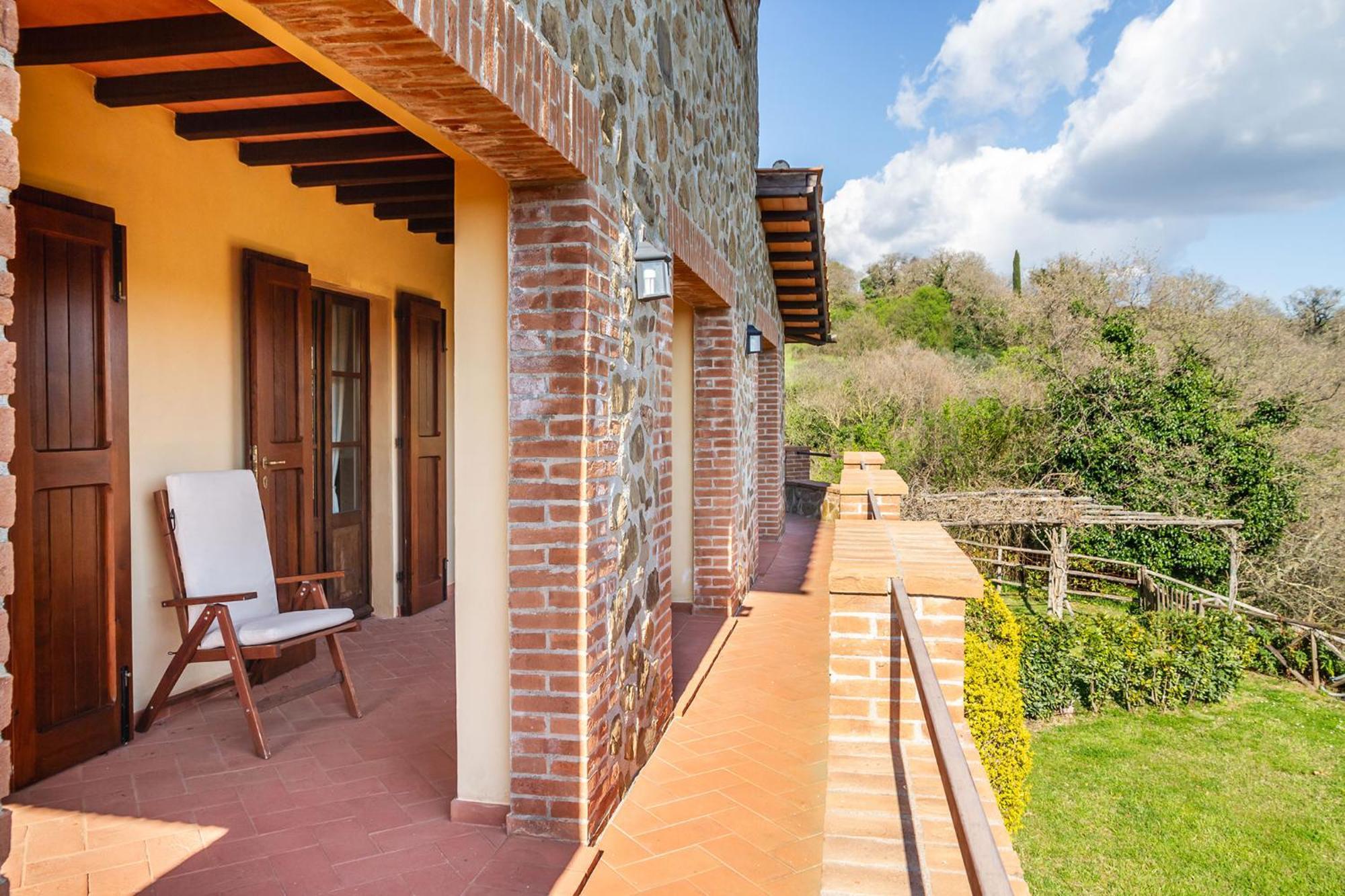 Home With A View In Scansano, Tuscany 外观 照片