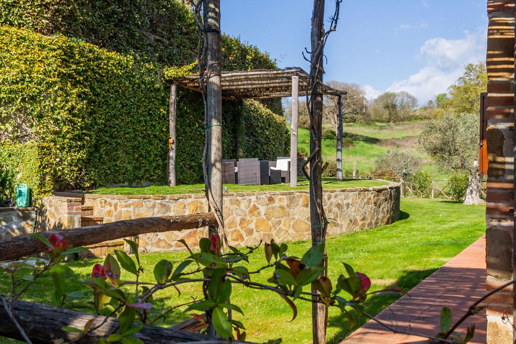 Home With A View In Scansano, Tuscany 外观 照片