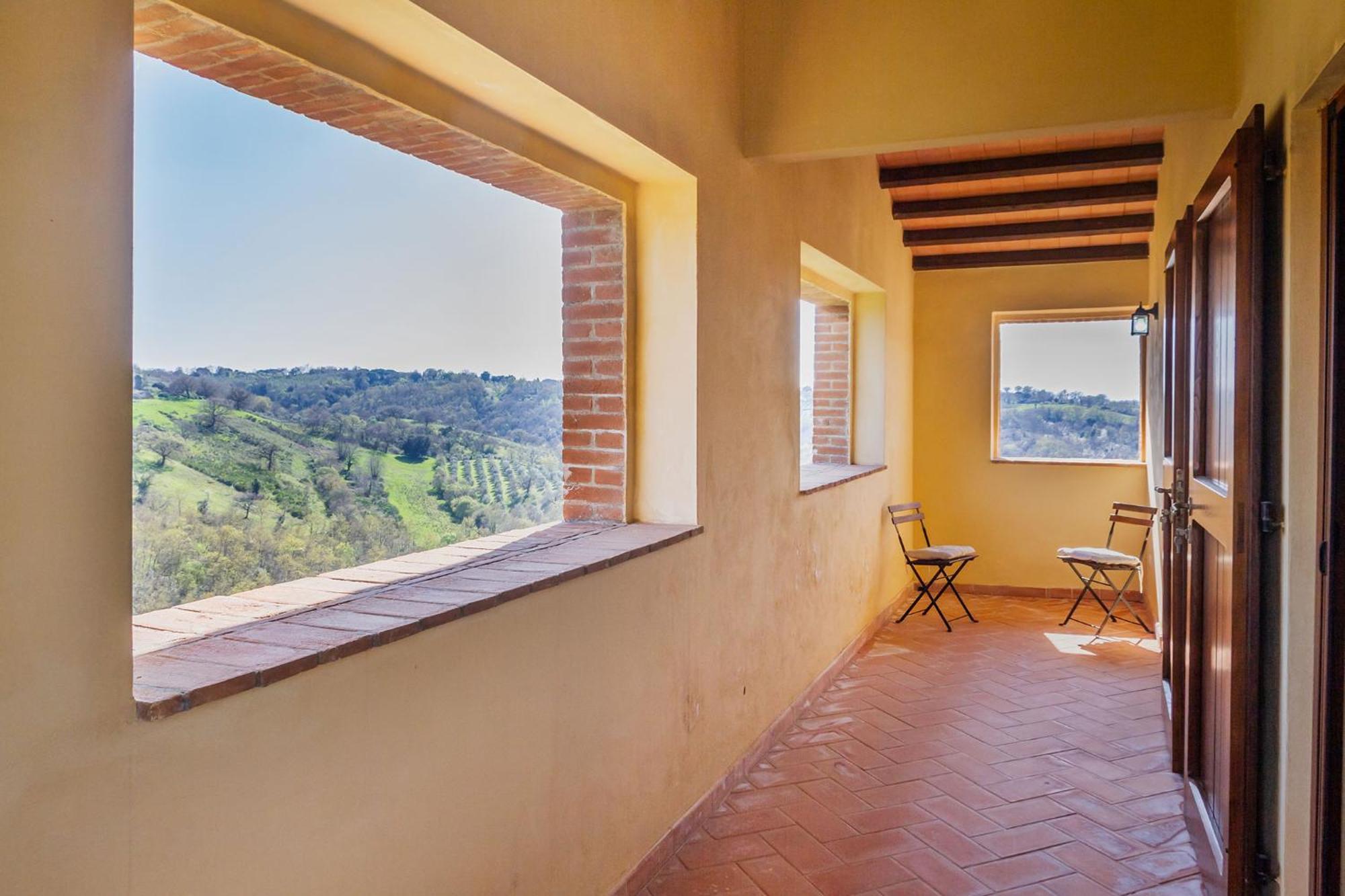 Home With A View In Scansano, Tuscany 外观 照片