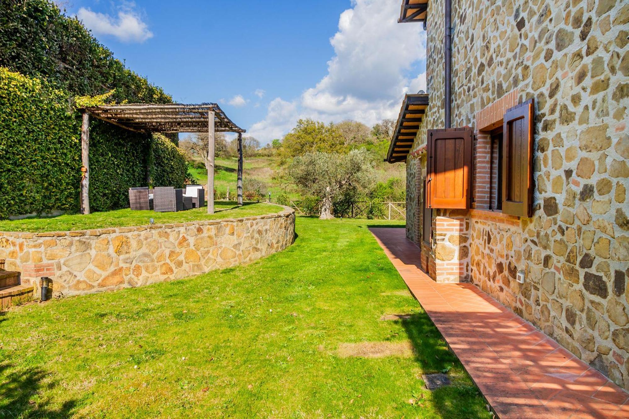 Home With A View In Scansano, Tuscany 外观 照片